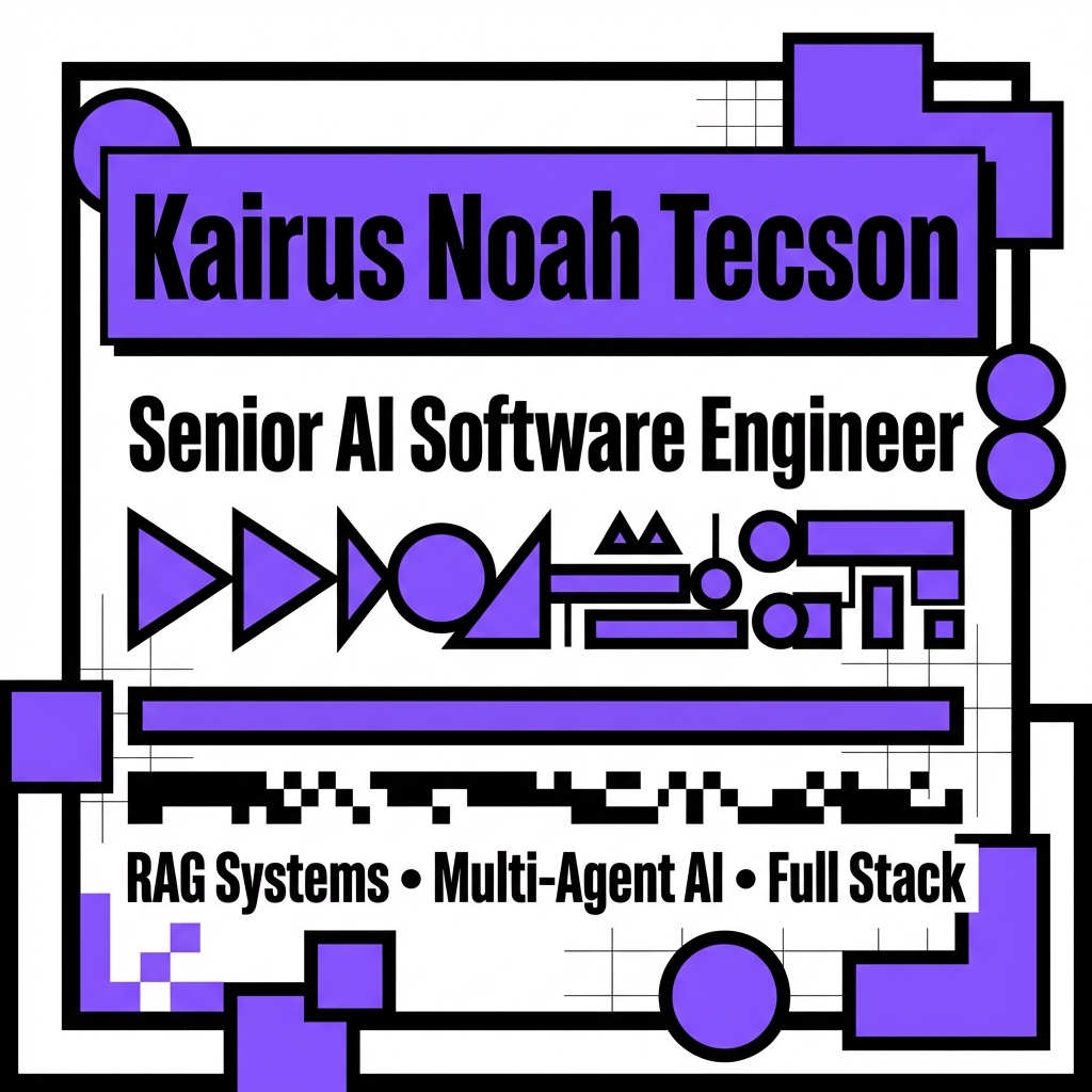 Kairus Noah Tecson | Senior AI Software Engineer